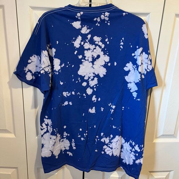 Metallica In Vertigo You Will Be Tie Dye Graphic Tee Blue White Large - Picture 2 of 4